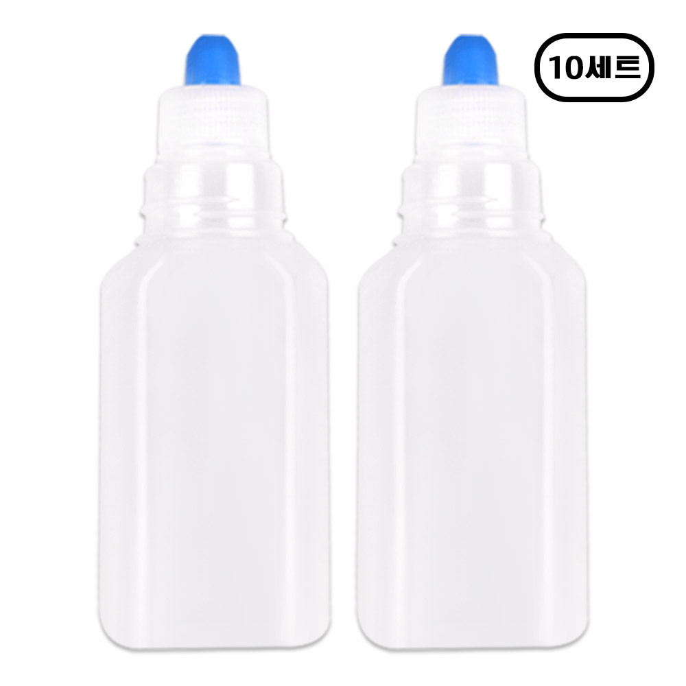 해호 투약병 PP재질 반투명 짧은마개 100CC 투약병 9,900원