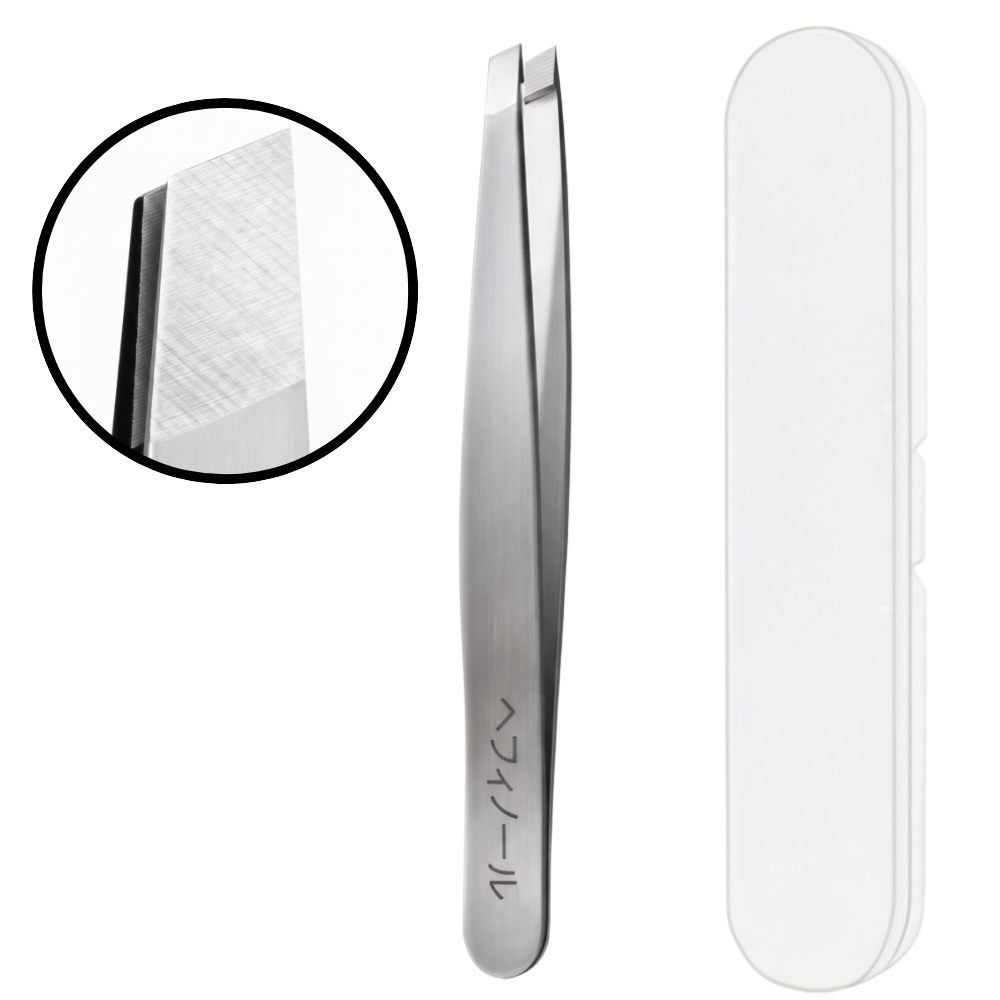 리보리아 실버그립 미세모 정밀 족집게, 1개, 실버 8,900원