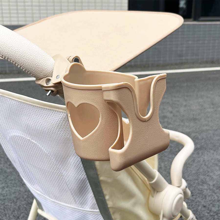 유모차 컵홀더 2in1 휴대폰 자전거 거치대, 베이지, 1개 6,200원