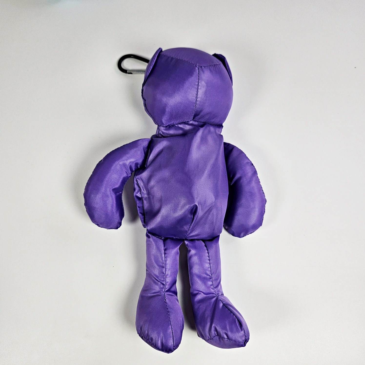 접이식 장바구니 곰돌이 일체형 장바구니 키링형 장바구니에코백, 보라, 1세트 15,000원