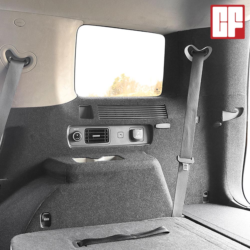 카프랜즈 호환 디올뉴 싼타페 MX5 사이드 트렁크 커버 차량 흠집방지 가드 몰딩, 6/7인승 (스피커공용) 69,000원