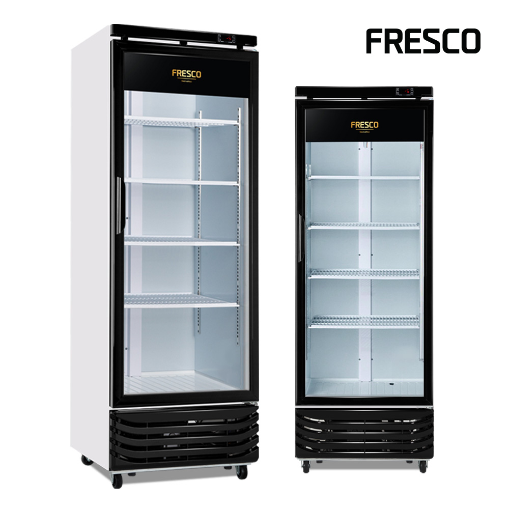 음료수냉장고 -5도 파워냉장 FRE-465RFCB 블랙 디지털 업소용 쇼케이스 냉장고, 단품 637,000원