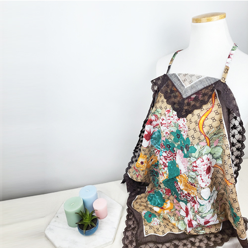 [크리스찬 오자르 Vol.6] 08.꽃다발-에티켓 앞치마, 에티켓 손수건, 쁘띠 손수건, 쁘띠 스카프, 김수미 앞치마. 7,030원