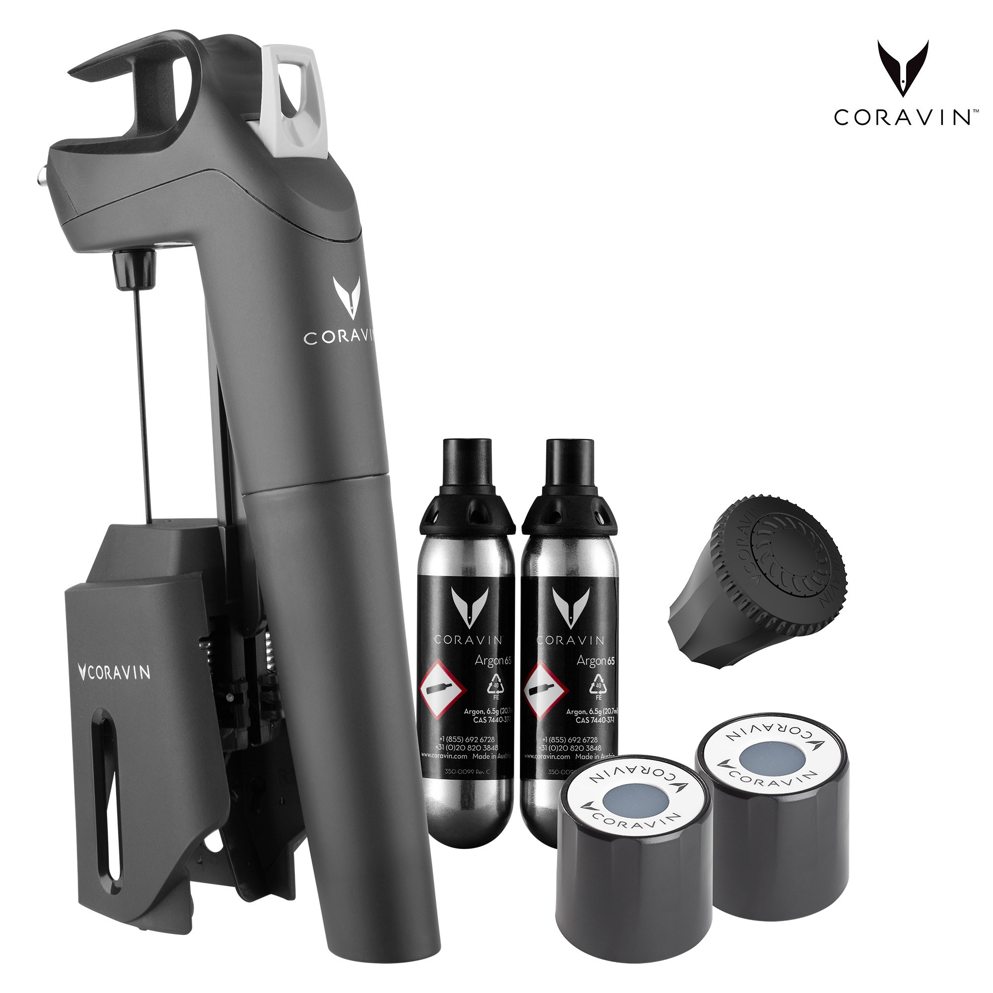 코라빈 타임리스 쓰리플러스(3+) 니들형 와인 세이버 보존시스템, 1개, 블랙 480,000원