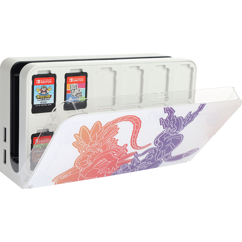 아키토모 호후 닌텐도스위치 OLED 카드수납 독 전면 커버 스칼렛 앤 바이올렛 10,050원