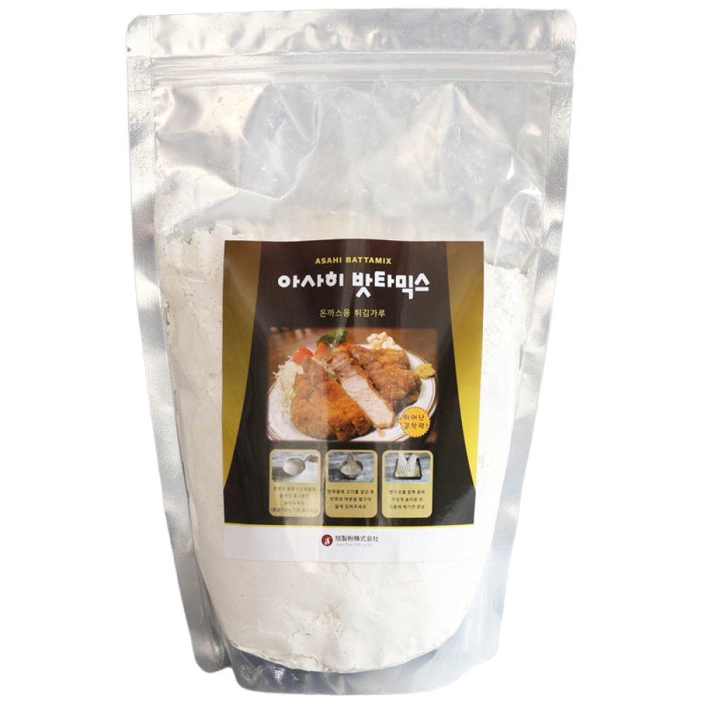 아사히제분 밧타믹스 1kg - 일본 프리미엄 베타믹스 돈까스 튀김가루 소용량 가정용 결착력 좋은, 1kg, 1개 8,800원