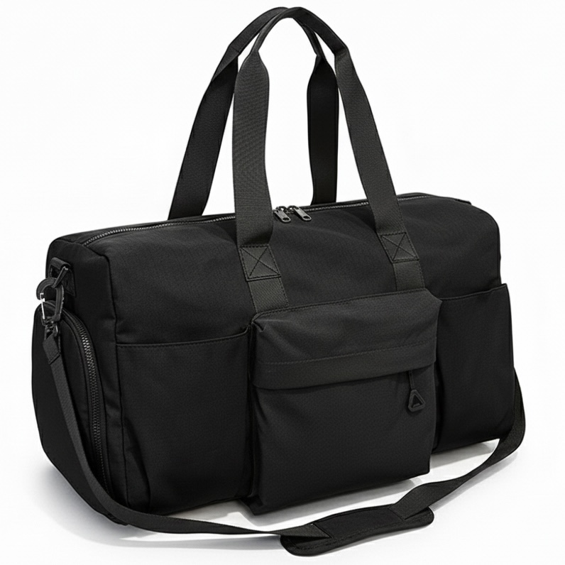 오션위크 프리미엄 특대형 신발분리 운동 헬스 더플백 여행 보조가방, 1개, 블랙 25,600원