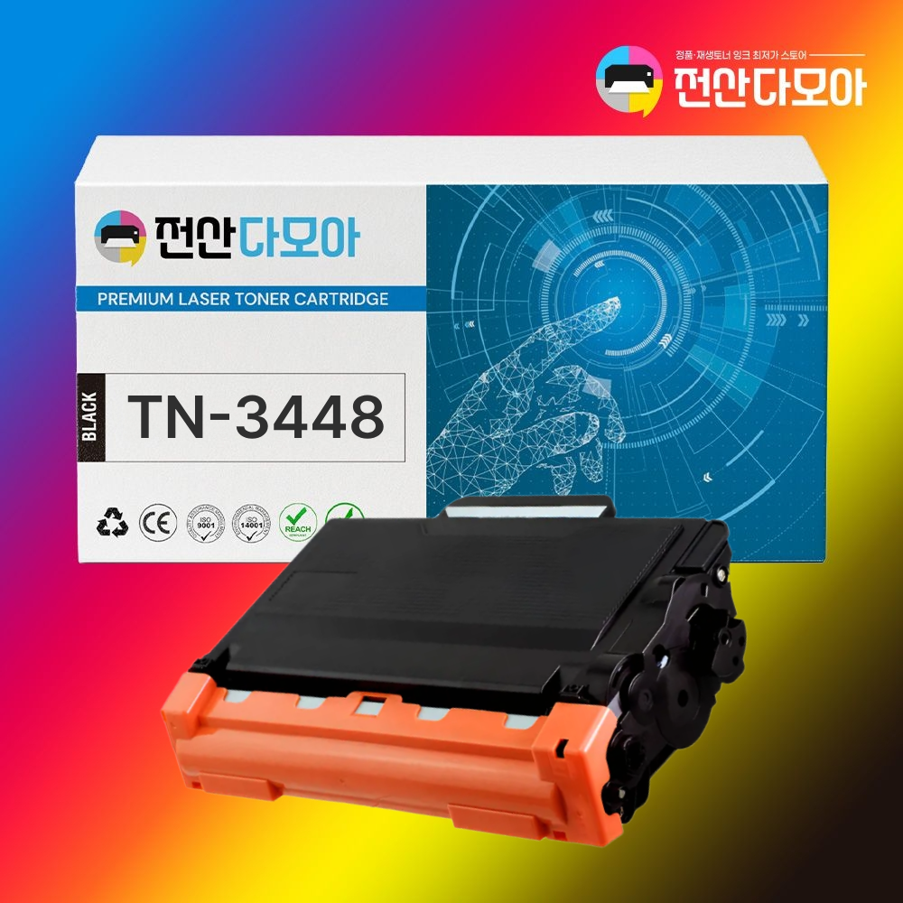 브라더 TN-3448 3478 3498 호환토너 HL-L5000DN L5100DN L6400DW L6900DW, 1개, TN-3448 호환토너 (8000매) 13,500원