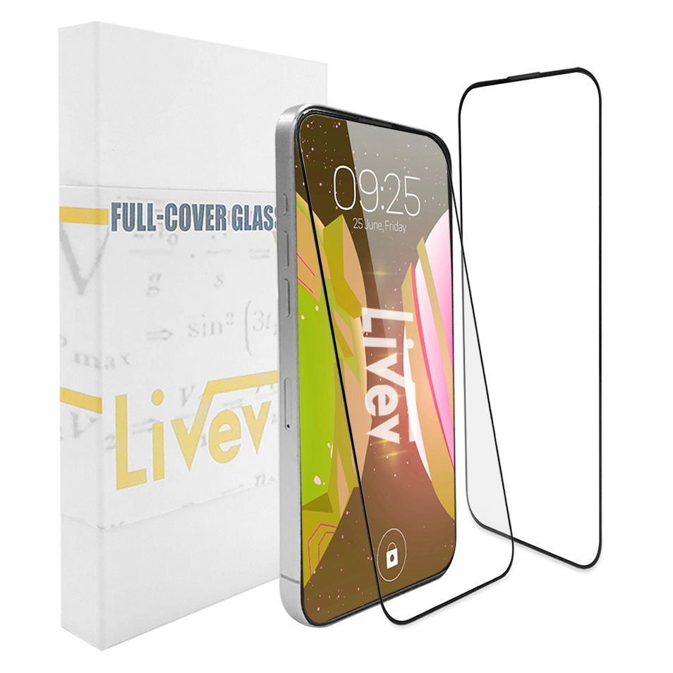 리브레브 HD 충격 저항성 고강도 풀커버 강화유리 휴대폰 액정보호필름 2p 세트 11,220원