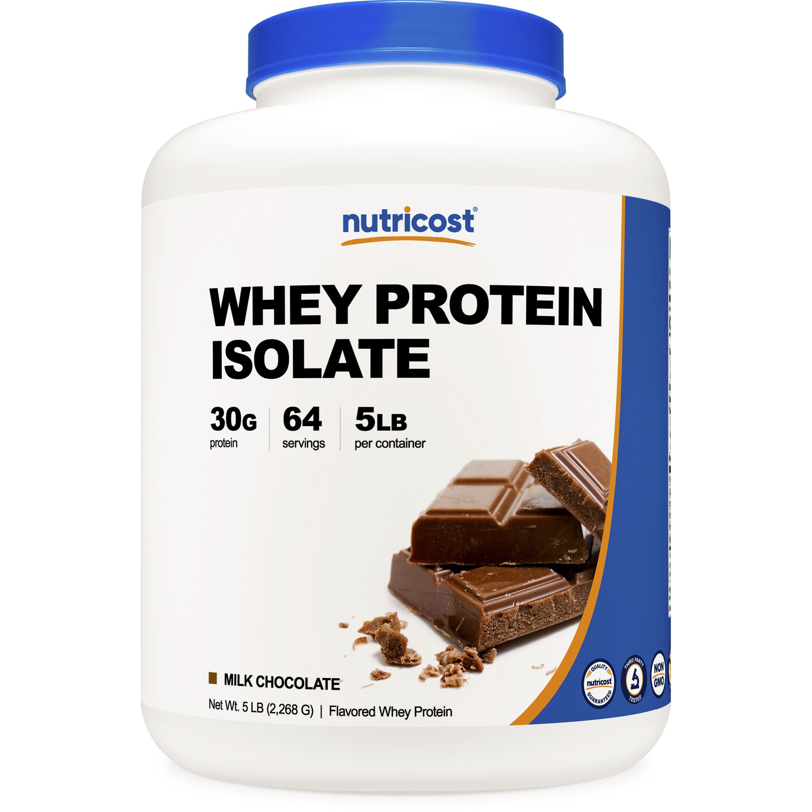뉴트리코스트 웨이 프로틴 아이솔레이트 밀크 초콜릿 맛, 2.268kg, 1개 105,160원