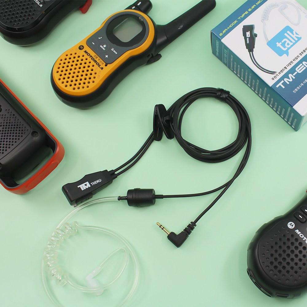 DRT-880/RT-320S/NEX-400/라이오텍 무전기용 이어마이크 (TM-EM1000) 7,800원