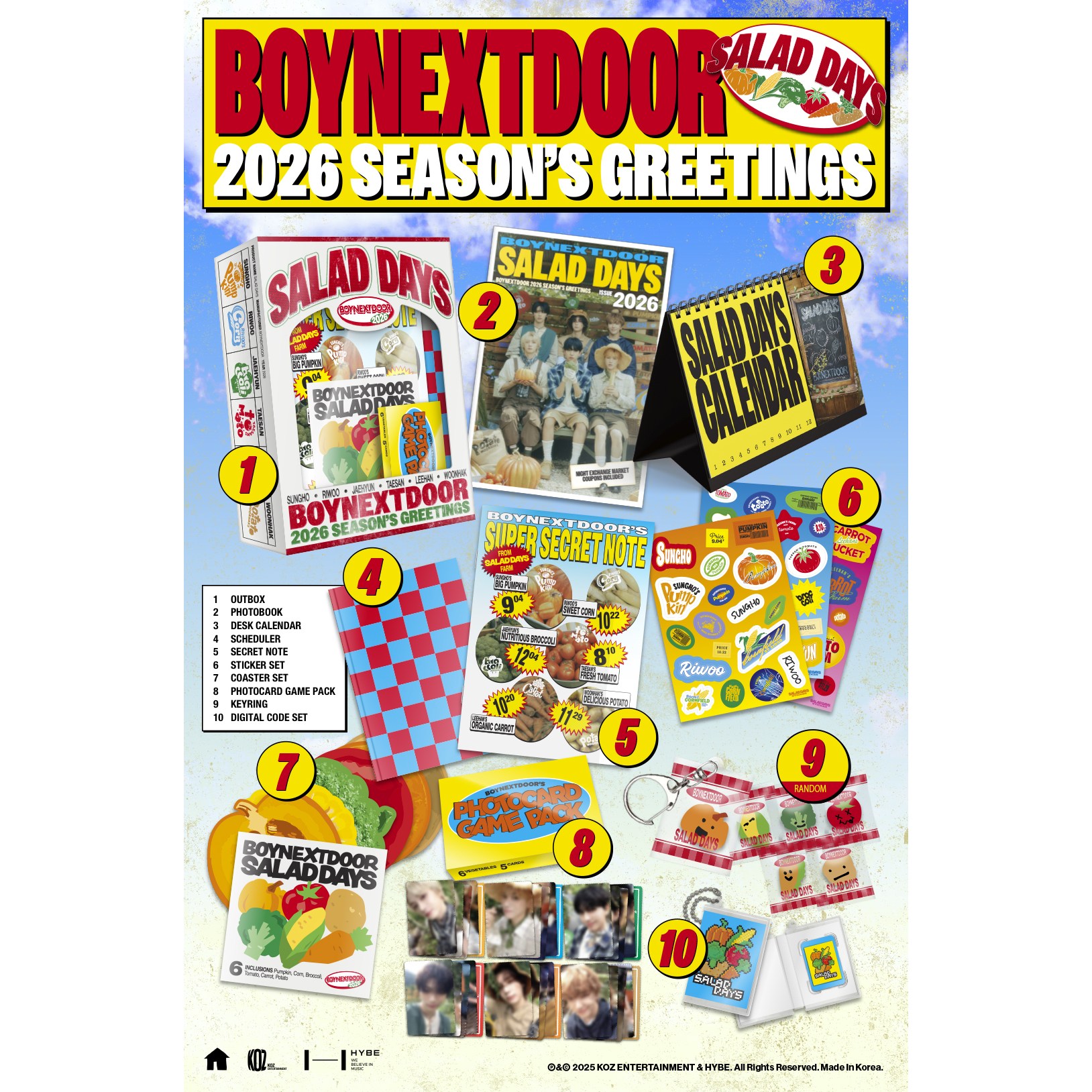 보이넥스트도어 2026 시즌그리팅/미개봉 새상품 89,900원