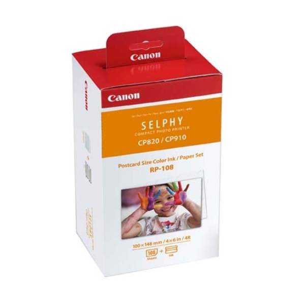 캐논 셀피 포토인화지 엽서사이즈 RP-108, RP-108 4X6, 1개 37,000원