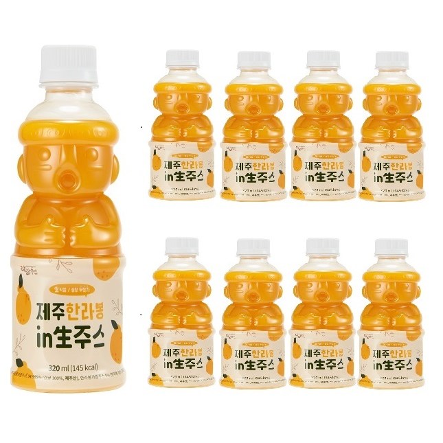 물타지않은 한라봉,감귤 착즙주스 인생주스 한라봉 8개, 8개, 320ml 20,900원