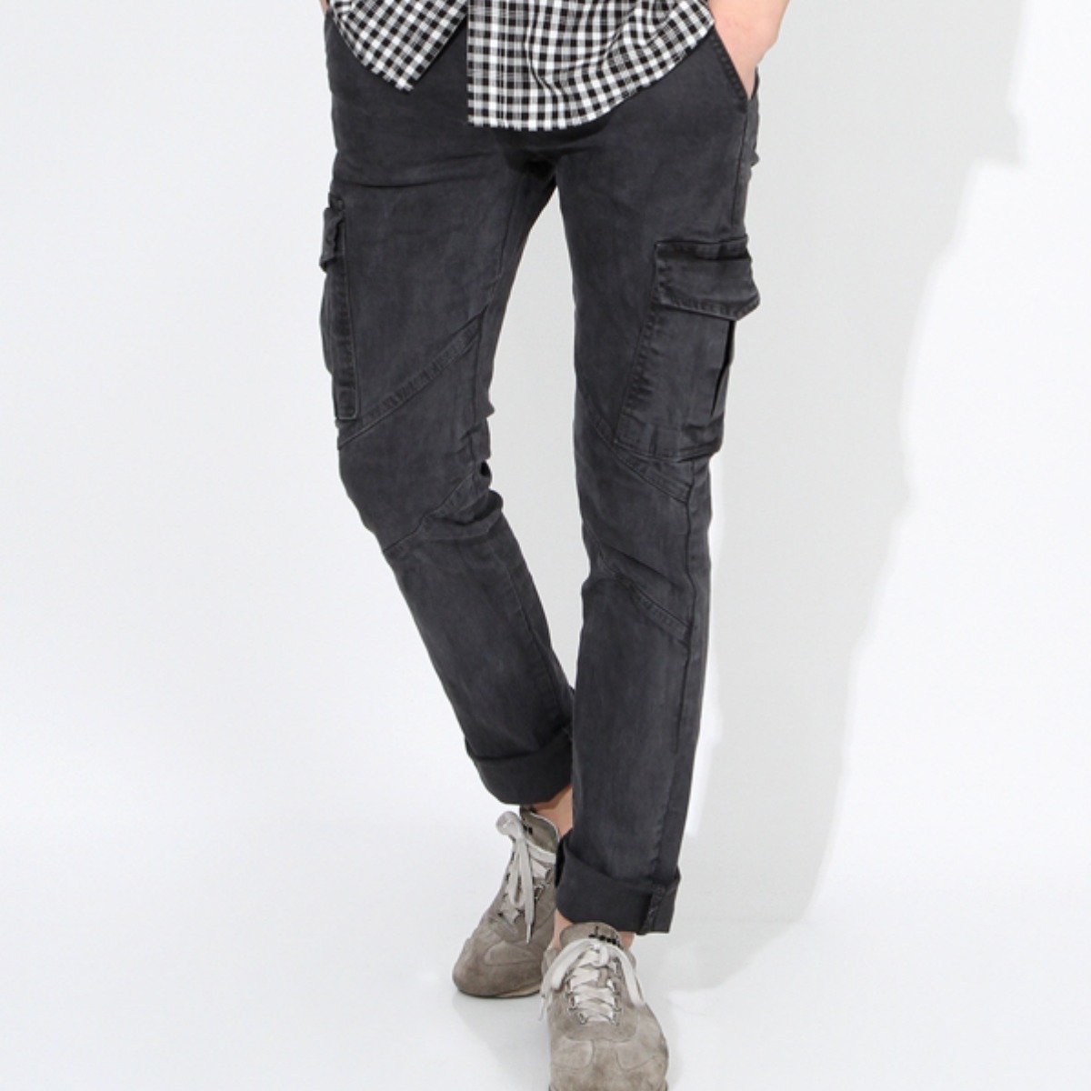 해리슨 절개카고 면바지 CH1009 45,800원