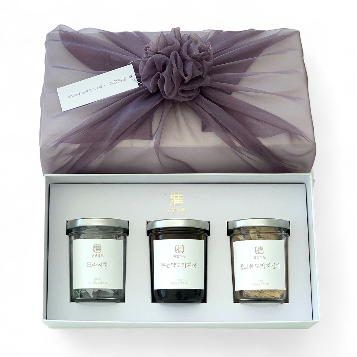 청청하루 도라지 3종선물세트 도라지청, 도라지차, 콩고물도라지정과 57,800원