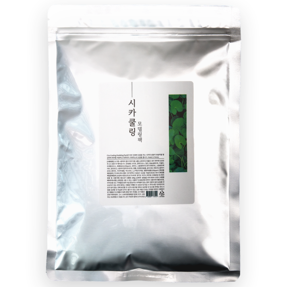 [시카20배]시카쿨링 모델링팩300g 팩도구포함 오가닉리프 피부샵용 에스테틱 팩 진정모공 10,870원