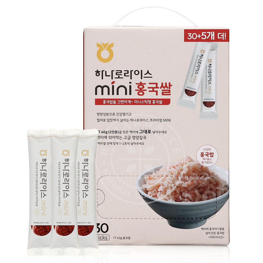하나로라이스 홍국쌀 간편스틱형 35p, 1.4kg, 1개 24,900원