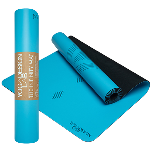 요가디자인랩 인피니티 매트 5mm 트리발 아쿠아, 1개, 현재가 86,200원
