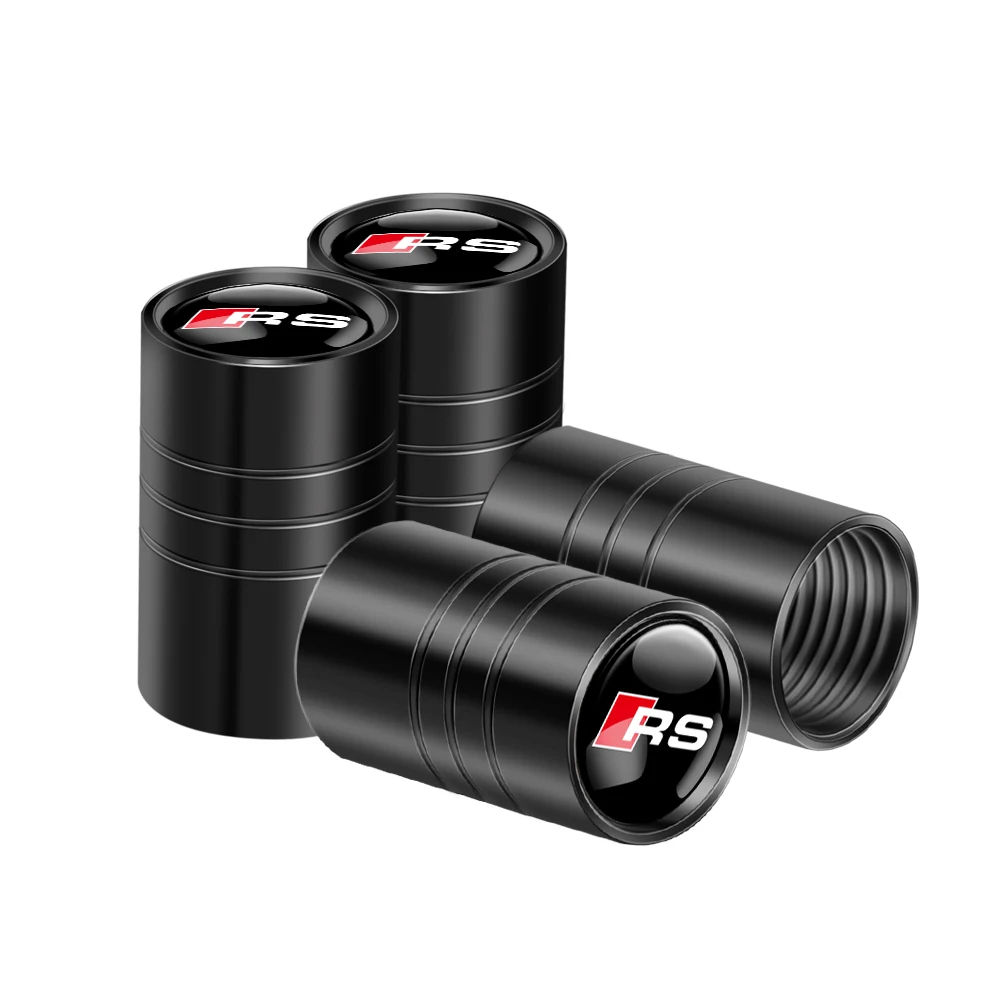 4Pcs 3D 알루미늄 합금 자동차 바퀴 타이어 공기 밸브 먼지 캡 림 액세서리 아우디 Sline A1 A2 A3 A4 A4L 7,200원