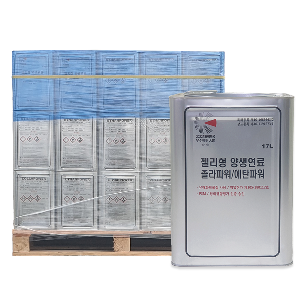 젤타입 고체연료 대량구매 에탄올 14L 17L 겨울철 공사현장 난방연료 캠핑 콘크리트양생 1,339,500원