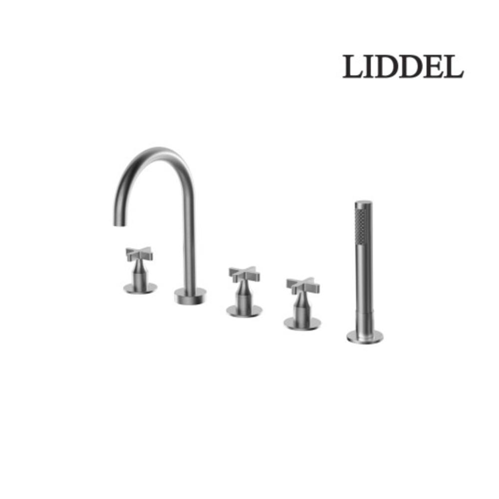 LIDDEL 리델 욕실 5홀 욕조샤워수전 무광니켈 DSHS 5016H BN 468,000원