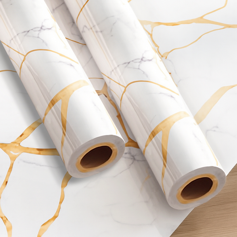 연하 알루미늄 골드 대리석 패턴 시트지 2p 11,500원