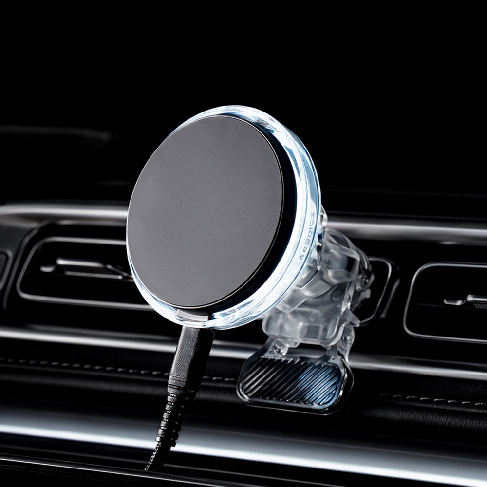 벤딕트 차량용 맥세이프 핸드폰 무선 충전 루나 에어로 거치대 클립패키지 36,700원