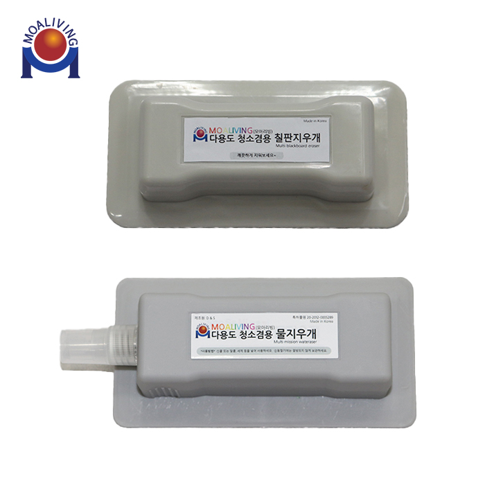 모아리빙 초극세사 칠판지우개 20P 마커용(루프형) 물백묵 물칠판 지우개패드 리필용19X9 13,000원