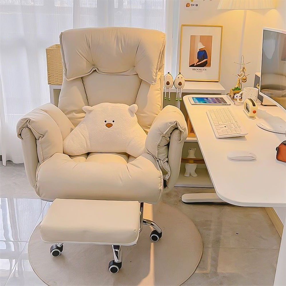 New World 침대형 리클라이너 사무실 게이밍의자 PC방 컴퓨터의자 중역 사무실 의자 821, 1개, 흰색 180,000원