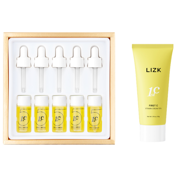 리즈케이 퍼스트씨 5 세럼 퓨어 비타민 씨 15% (10ml 5개입) 앰플 1개 크림 1개, 1개 51,000원
