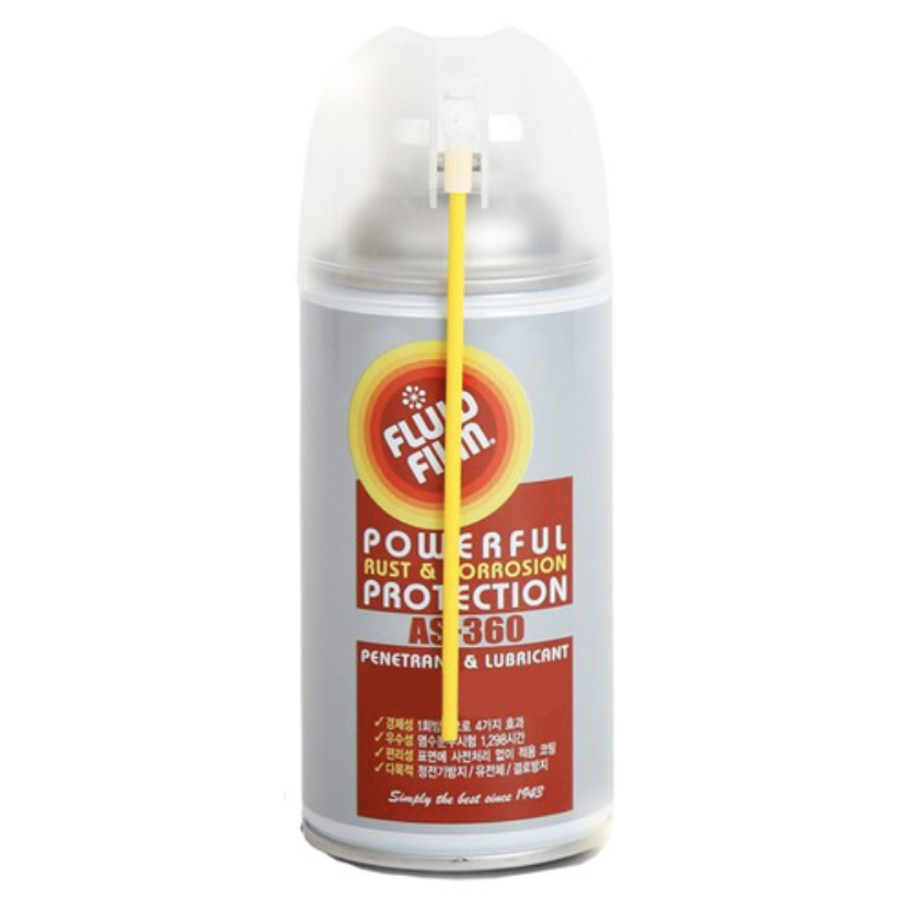 플루이드필름 AS360 윤활유 녹제거제 방청제 윤활제 광택제품 녹방지 양털유 코팅제, 5개 38,510원