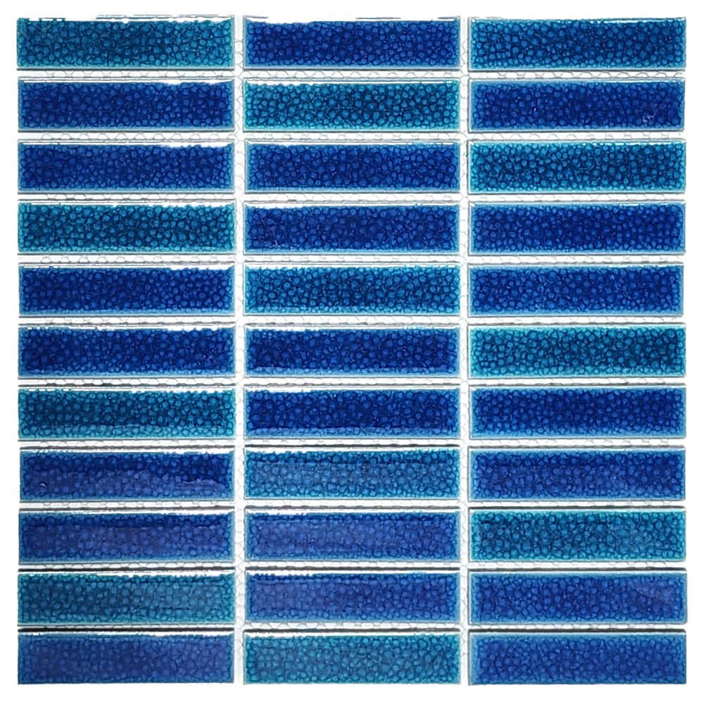 자기질 직사각 모자이크타일 아이스크렉 블루믹스 수영장 목욕탕 2,600원