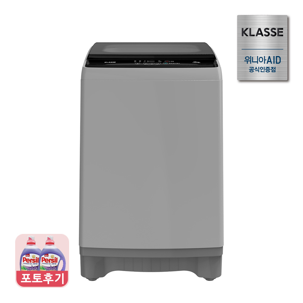 위니아 클라쎄 16kg 일반세탁기 WFA916SGA(AK) /실버/무료설치/폐가전무료수거, WFA916SGA(AK) 379,000원