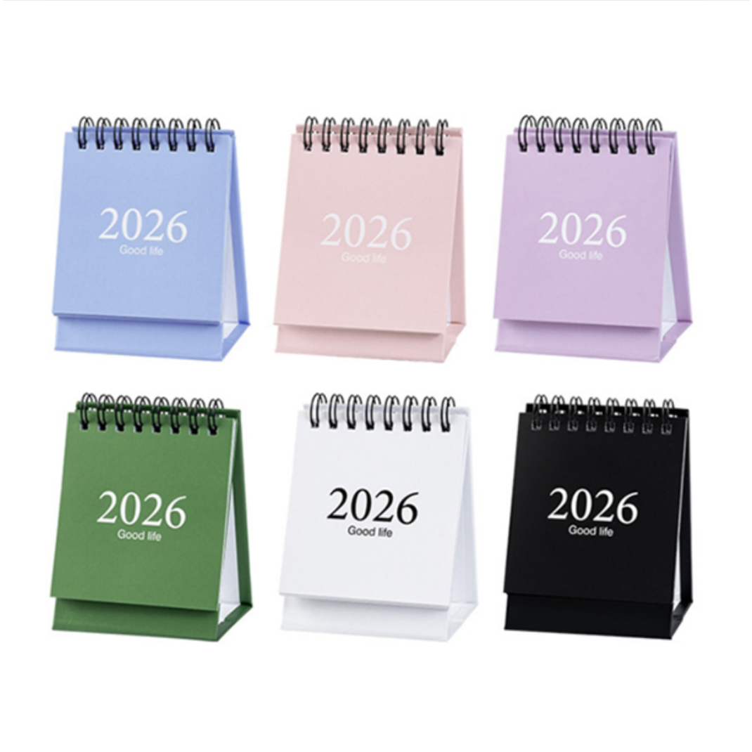 SIA37 2026 미니달력 탁상 캘린더 6색 구성 14,900원