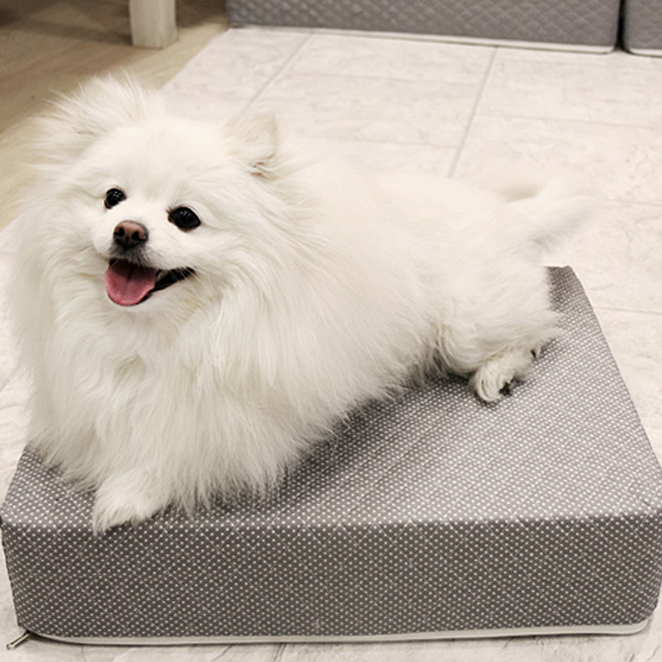 펫츠맘마 누빔 강아지 계단 1단, 그레이, 1개 17,590원