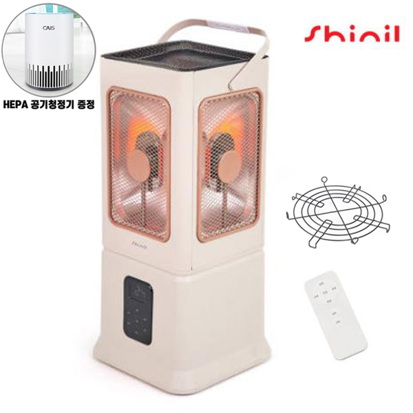 신일 하이라이트 오방난로 에코플러스 5방향 전기히터 스토브 사은품증정 5면 히터 218,000원