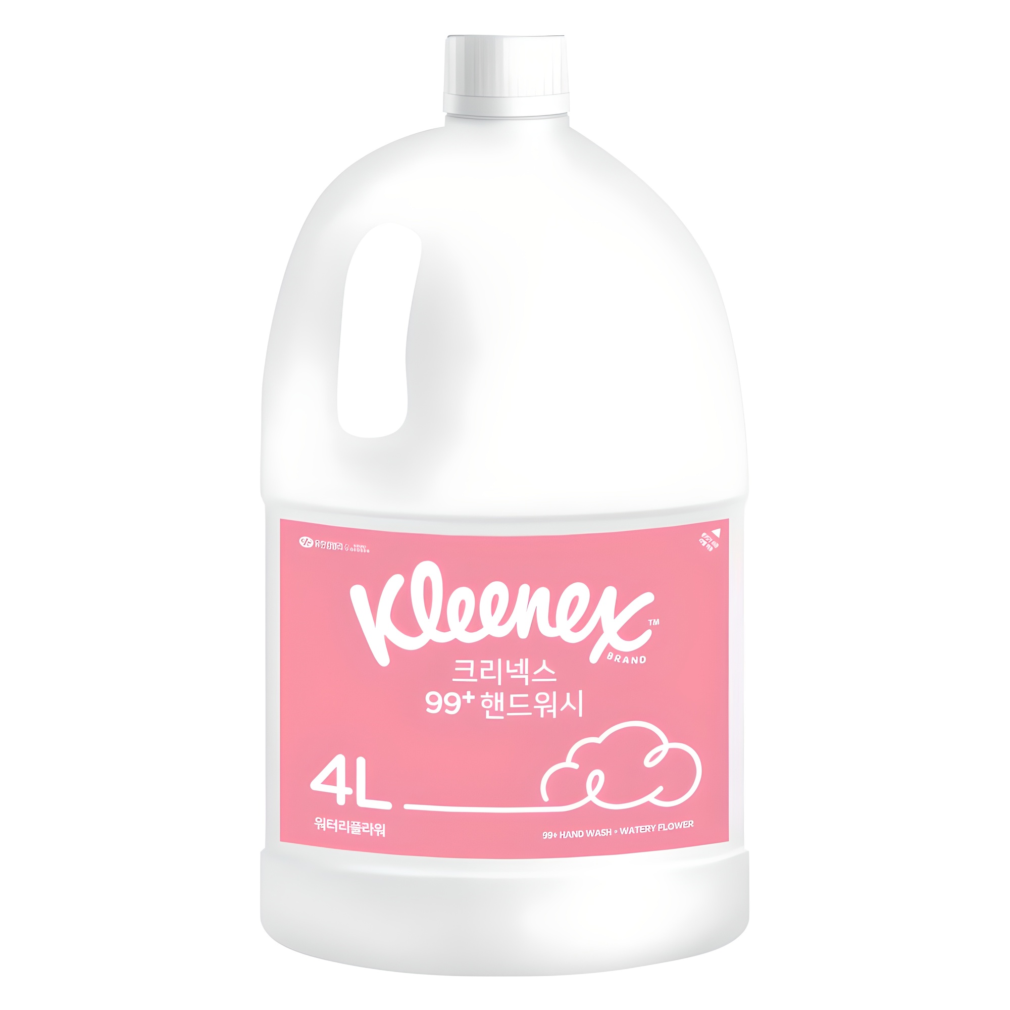 크리넥스 99+ 거품형 핸드워시 워터리플라워 리필, 4L, 1개 12,900원