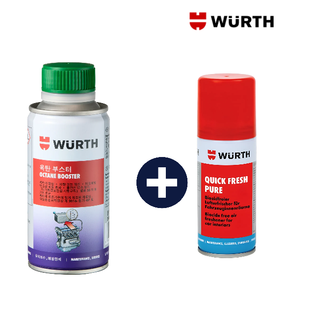 [이벤트진행중] 뷔르트 옥탄부스터 1개 + 퀵후레쉬퓨어(에어컨탈취제 훈증캔) 1개 17,200원