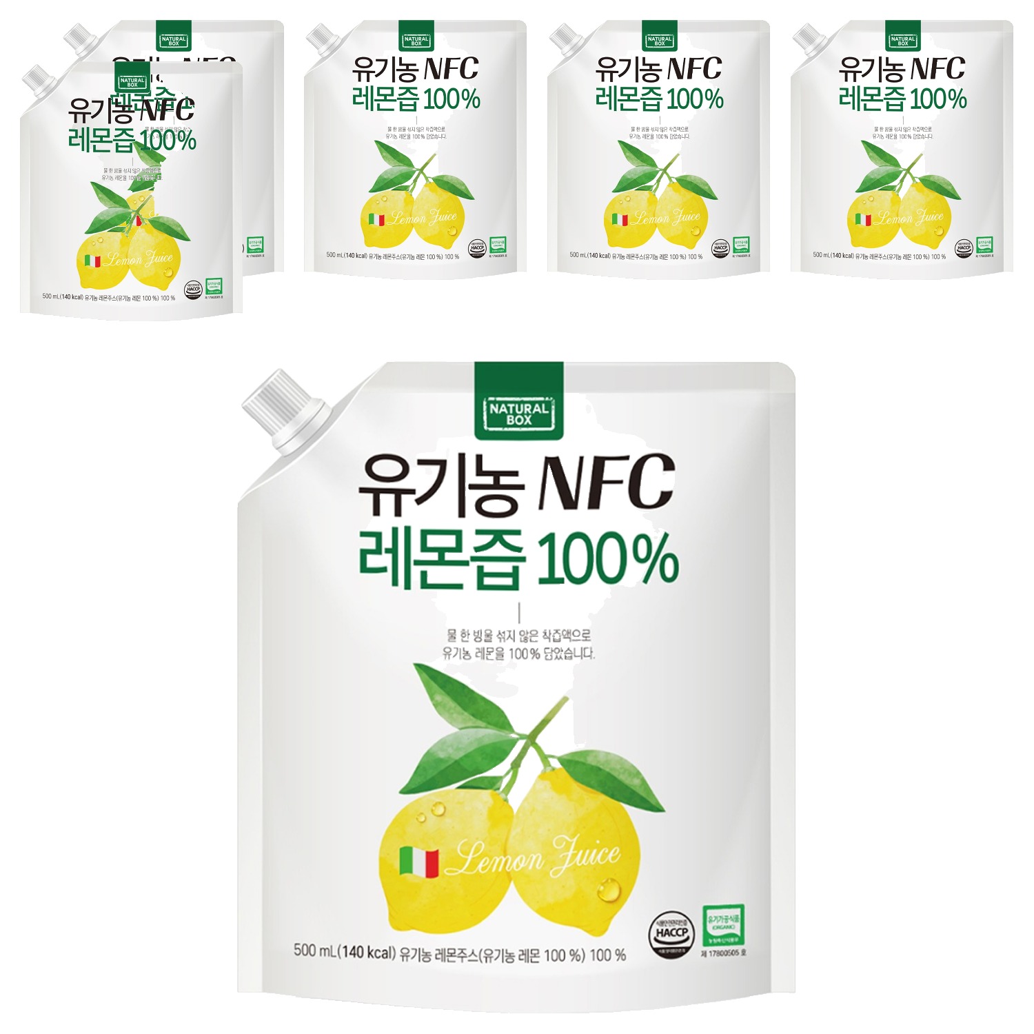 내추럴박스 유기농 NFC 레몬즙 25,500원