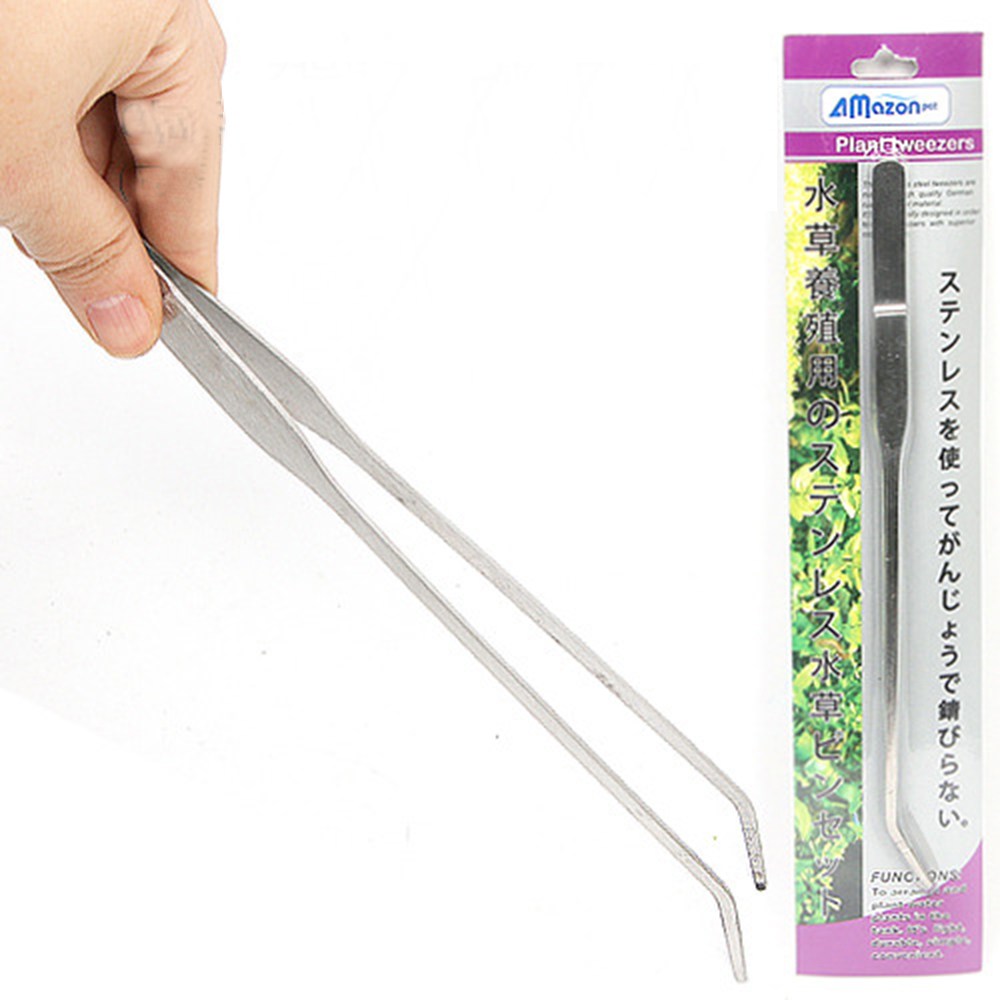 아마존 수초 핀셋 곡형 27cm 4,000원