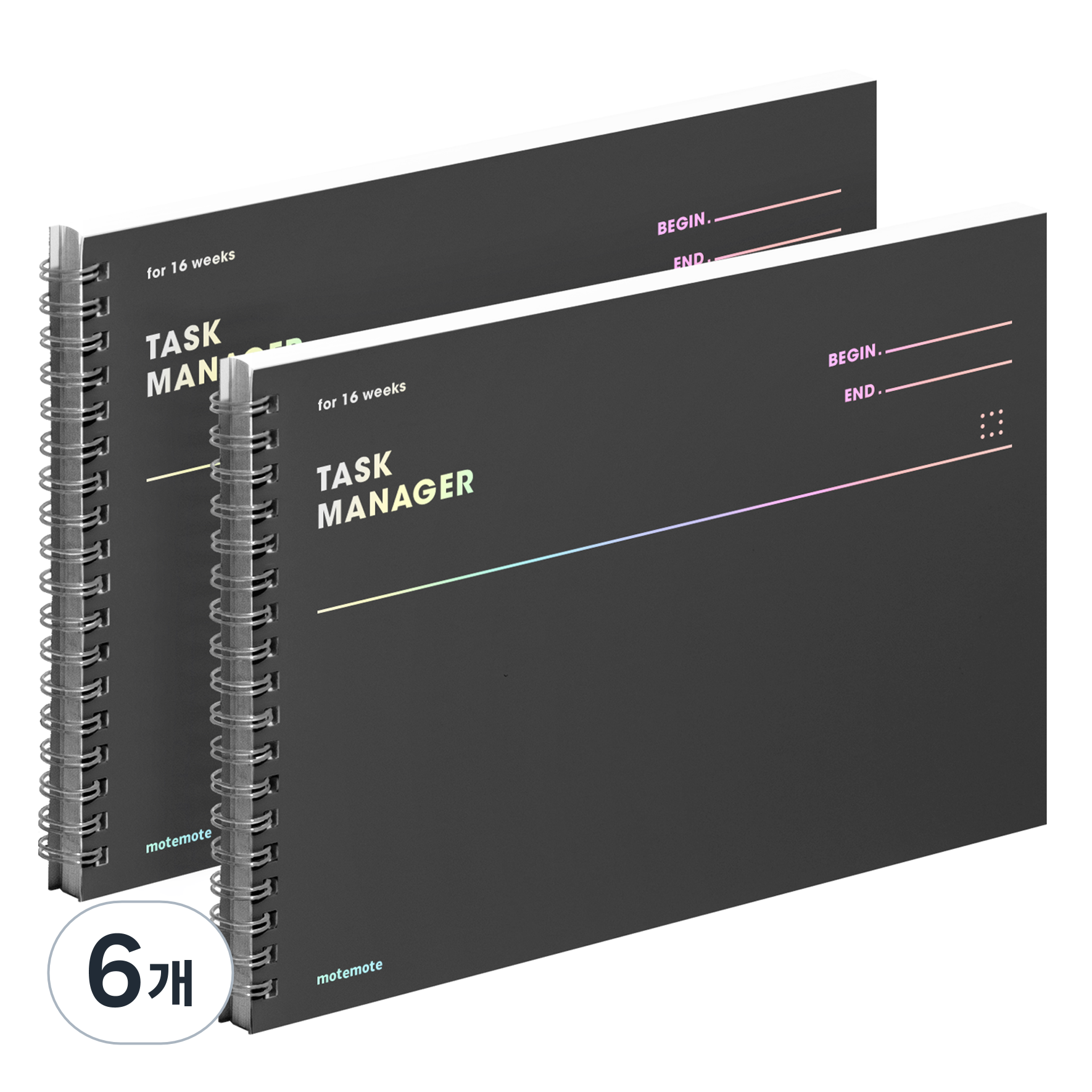 모트모트 태스크 매니저 16WEEKS 프로젝트 플래너, 다크호스, 6개 33,780원