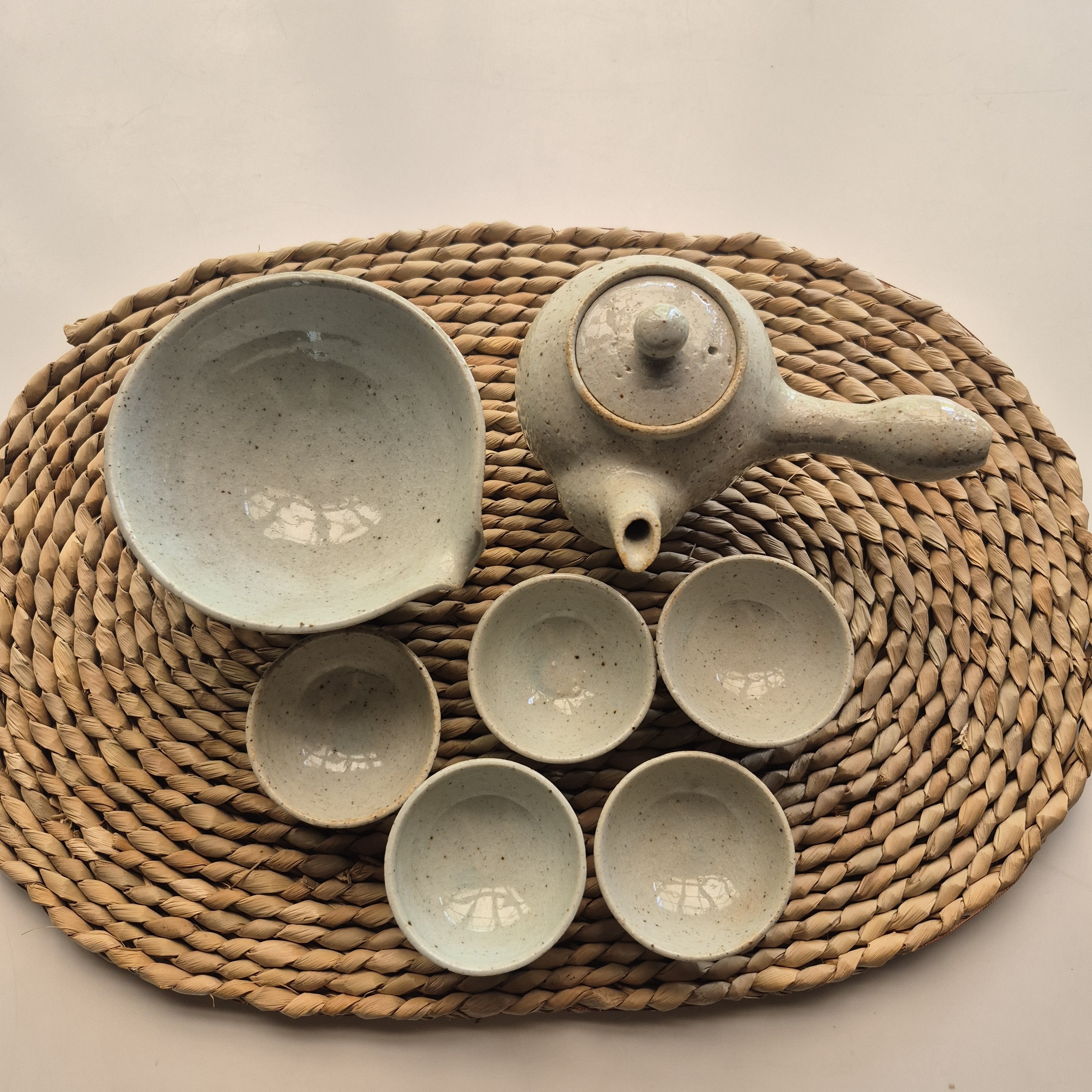 분청 5인다기세트 전통다기 교육용 선물용 다도세트 60,000원