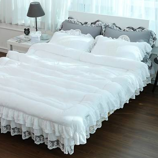 류금숙 프렌치향기 실키케어 프릴 차렵이불 105,320원