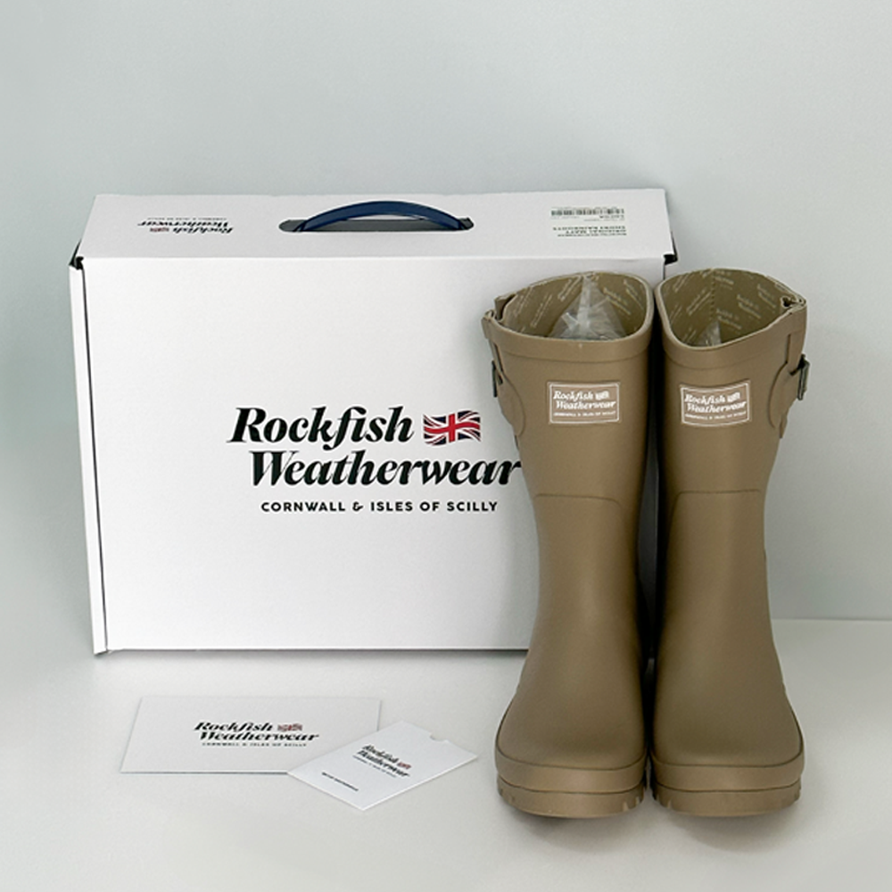 [2025시즌 국내매장판] 락피쉬웨더웨어 뉴 오리지날 레인부츠 숏 부츠 장화 70,000원