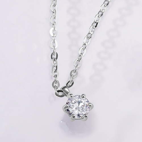 골드앤 14K 제노 1부 랩다이아몬드 목걸이 선물추천 여성용 데일리 베이직 랩다이아 목걸이 334,300원