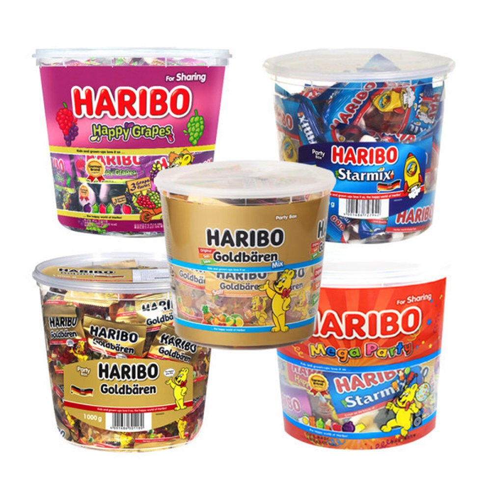 하리보 스타믹스 골드바렌 해피그레이프1kg중 선택 하리보 대용량 하리보 파우치 모음 31,100원