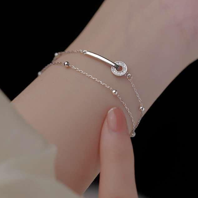 하루토 심플 S925은 데일리 실버 팔찌 13,800원