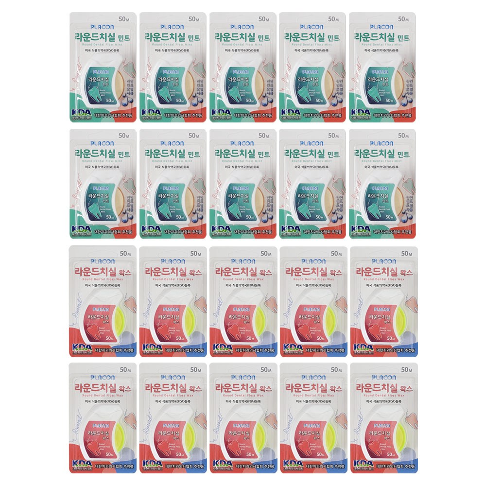 플라콘 치실 왁스+민트 반반혼합 30,000원