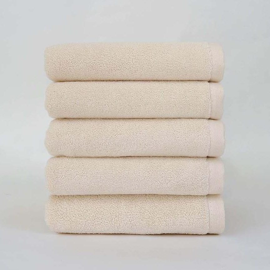 리빙유진 친환경 무염색 네이처 오가닉수건 150g 코마사타올, 무염 5장, 5개 34,900원